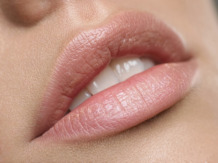 Lips closeup 4K