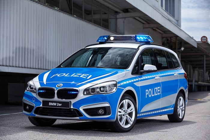 BMW 220d xDrive Gran Tourer Polizei