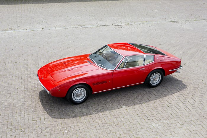 Red 1970-73 Maserati Ghibli SS Ghia