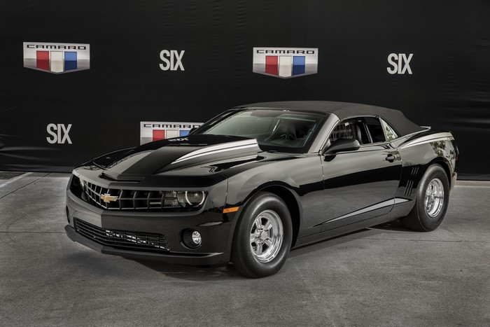 Black 2012 COPO Camaro Convertible
