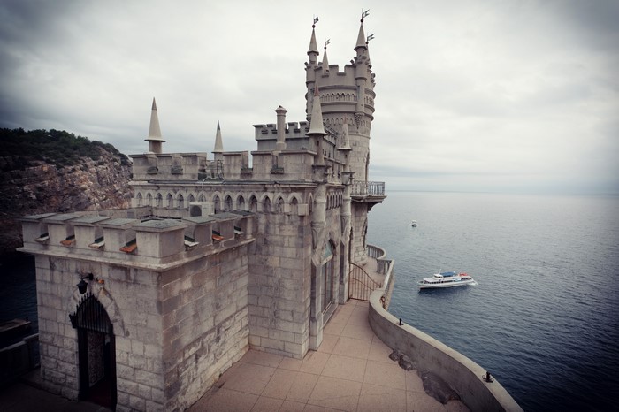 Castle Swallow's Nest, Crimea, Russia