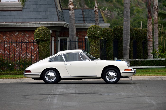 White 1965 Porsche 356B-912 Coupe