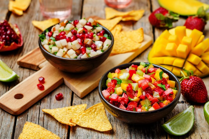 Fruit Salsa with Chips