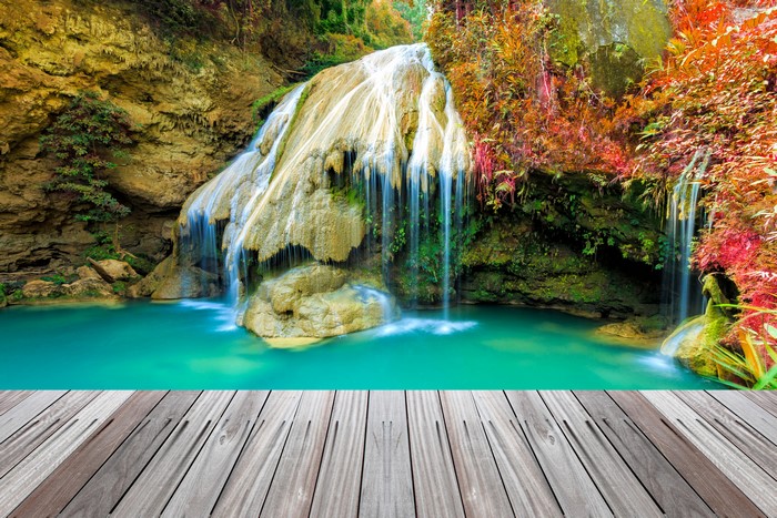 4K Thailand Waterfalls in Parks
