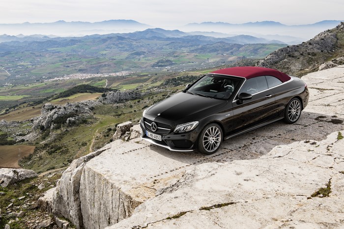 4K Mercedes-Benz AMG C-Class Cabriolet A205