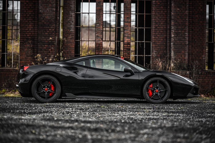 Black Ferrari 488 GTB by Edo Competition