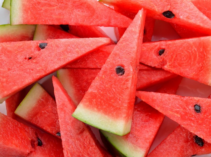 Watermelon Slices Closeup