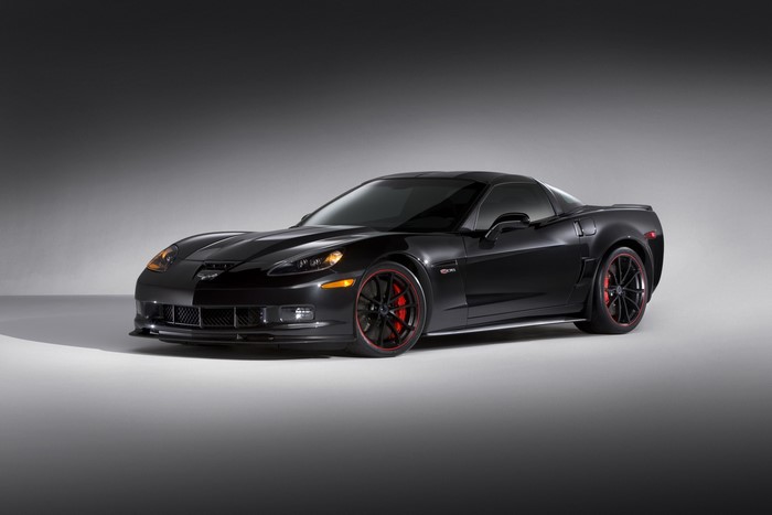 Black Chevrolet Corvette Z06