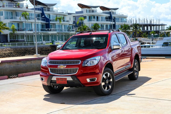 Red Chevrolet Colorado High Country Sport Edition Truck