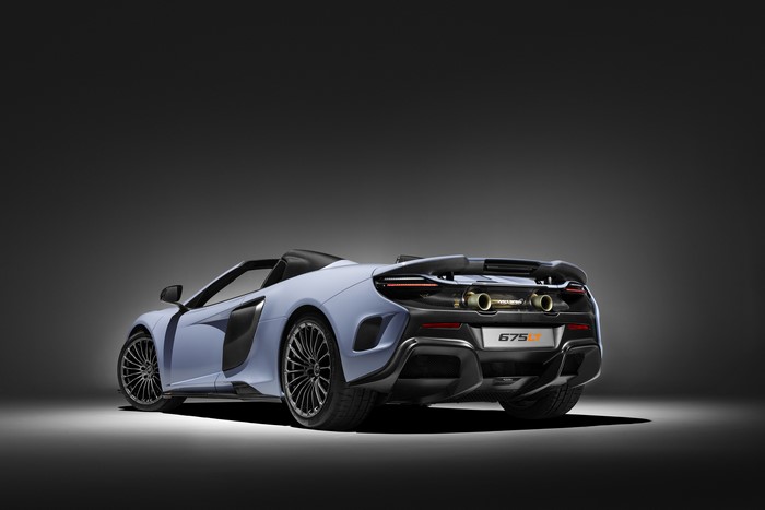 4K MSO 675LT McLaren Back View