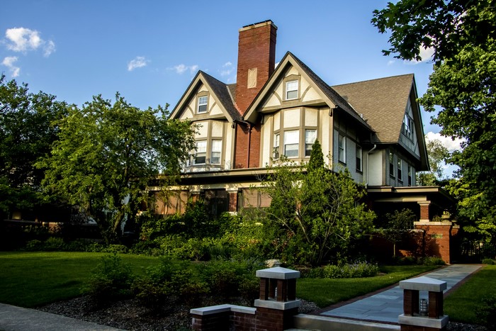 Tudor Revival House in Oak Park, Illinois
