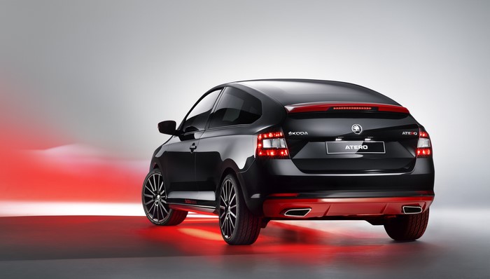 Skoda Atero Concept car, back view