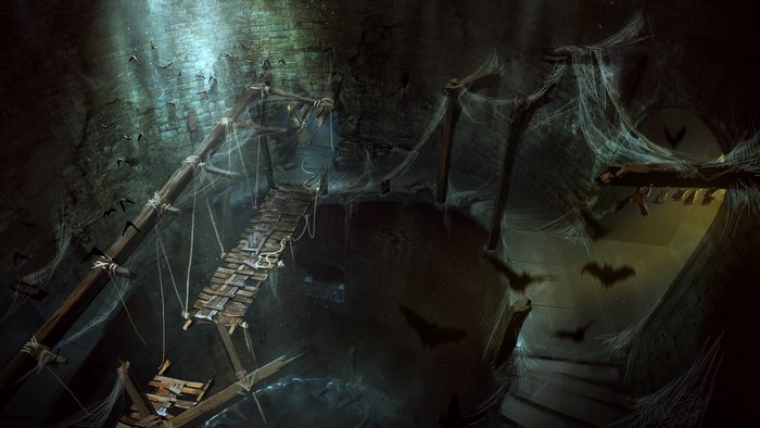 Wolfenstein: The New Order castle interior