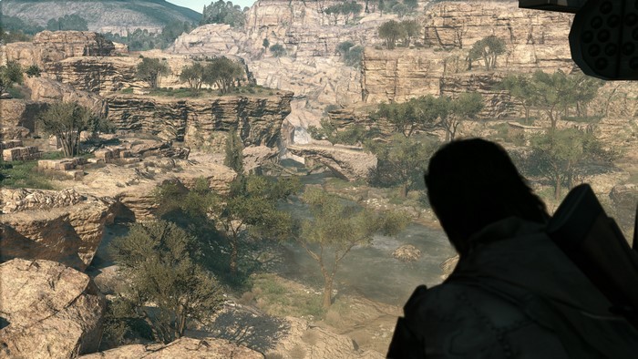 4K Metal Gear Solid V mountains landscape
