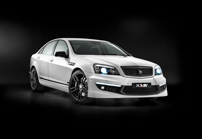 4K White Holden HSV Grange