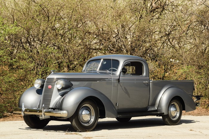 4K 1937 Studebaker Model J5 Coupe-Express