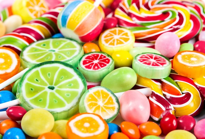 4K Many Sweets and Lollipops