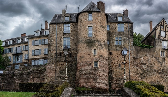 Vieux Mans France Houses