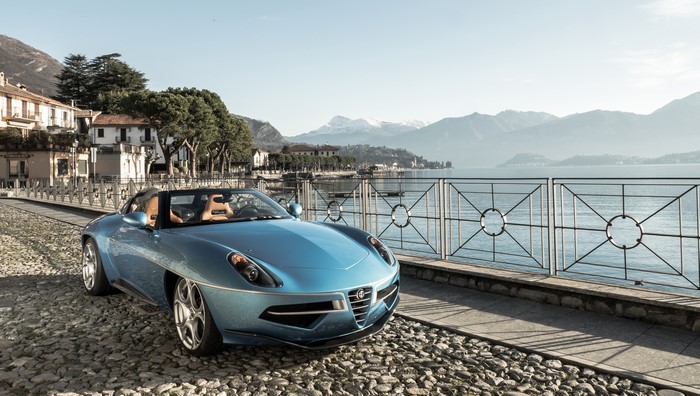 4K 2016 Alfa Romeo Carrozzeria Touring Disco Volante Spyder