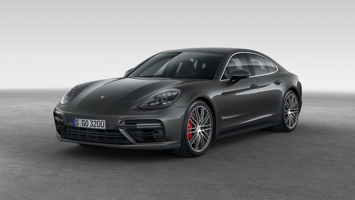 Grey Porsche Panamera S.GO 3200