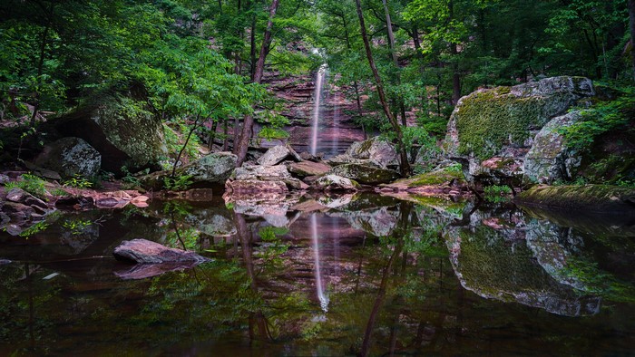 Waterfall in Petit Jean State Park, Arkansas