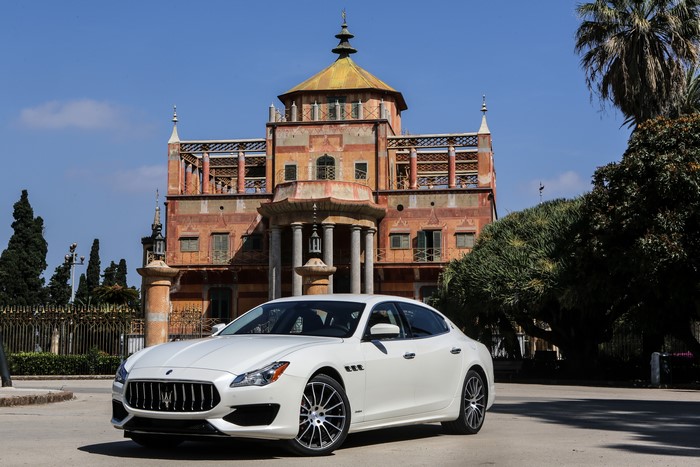 White 2016 Maserati Quattroporte GTS GranLusso