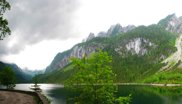 Gosausee Lake and Mountains in Austria