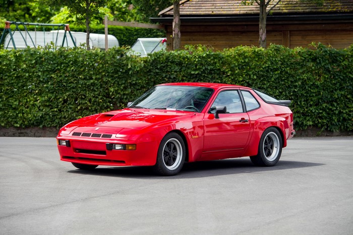 Red 1981 Porsche 924 Carrera GT