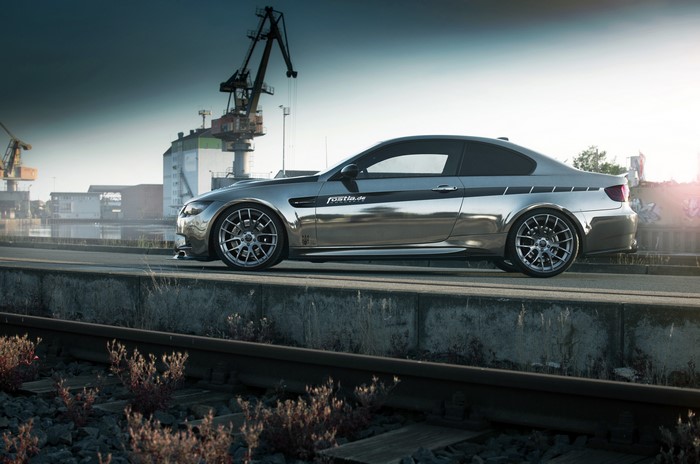 4K Fostla M3 Coupe E92 BMW Side Metallic