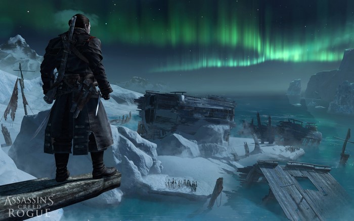 Shay Patrick Cormac from Assassin's Creed Rogue in the Arctic