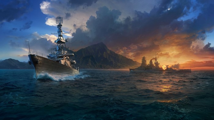 World of Warships: Battleships at Sunset