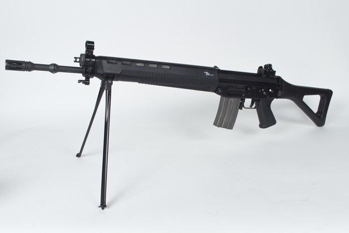 SIG SG 550 assault rifle with bipod