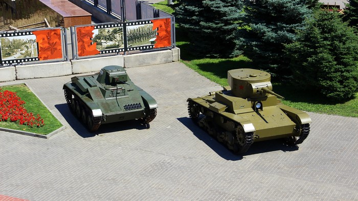 Tanks in Volgograd Museum, Russia