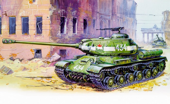 IS-2 Tank Painting