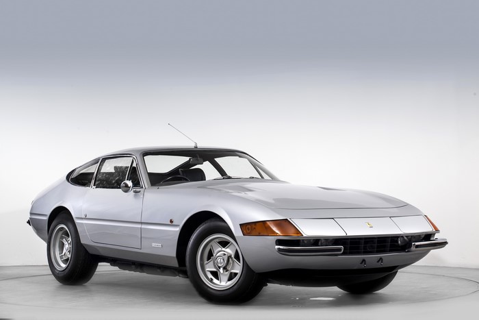 Silver 1971-73 Ferrari 365 GTB 4 Daytona