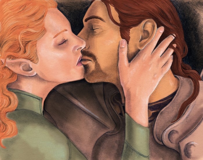 Maya Turan and Darien Liese from Dragon Age