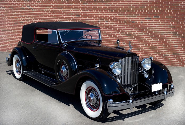 1934 Packard Twelve Convertible Victoria