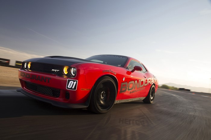 Red Dodge Challenger SRT Bondurant Hellcat