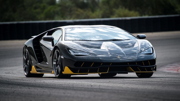 Lamborghini Centenario Coupe Front View