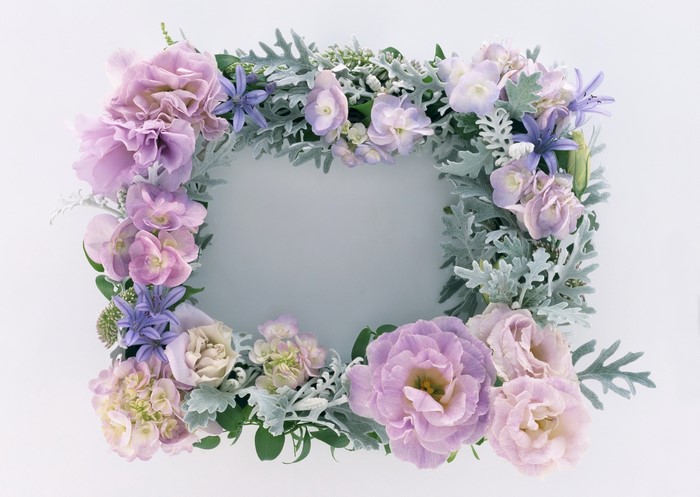 Floral Wreath with Eustoma and Hydrangea