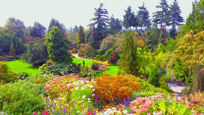 Queen Elizabeth Garden in Vancouver, Canada