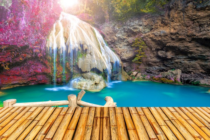 4K Thailand Parks Waterfalls