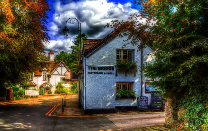 The Bridge Restaurant & Hotel in Prestbury, England
