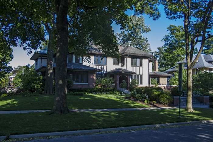 Houses in Village of Oak Park, USA