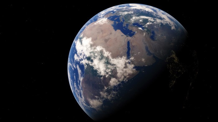 4K Earth from space