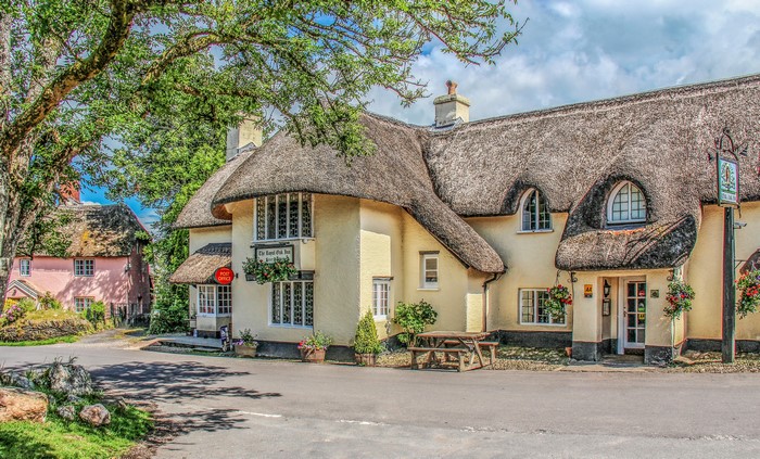 The Royal Oak Inn and Post Office in Winsford, England