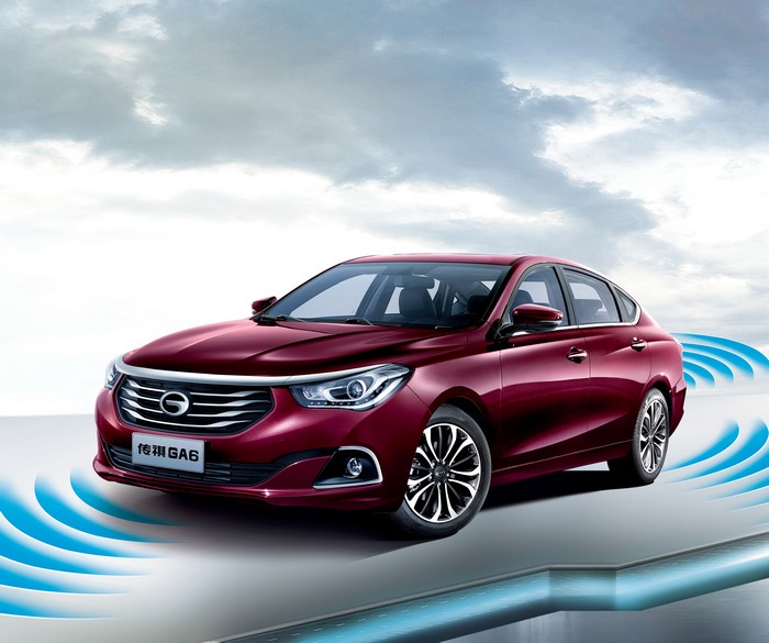 4K 2016 Trumpchi GA6 Wine Color