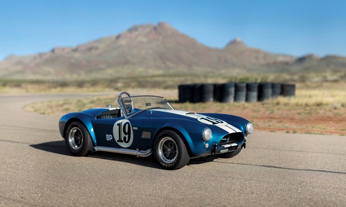 1964 Cobra 289 (CSX 2326) on a Race Track