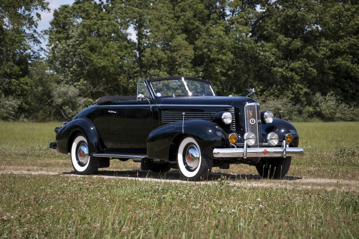 1937 LaSalle Convertible Coupe