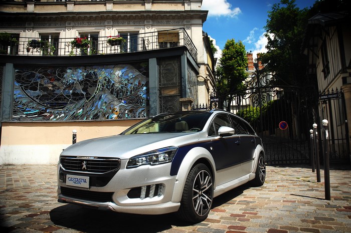 4K 2016 Peugeot 508 RXH Castagna Gris